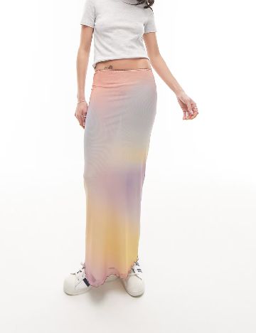 Fusta Top Shop, mix culori