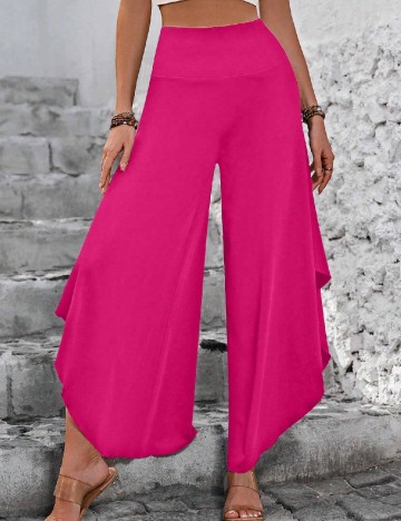 Pantaloni SHEIN, roz