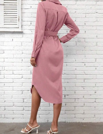 Rochie medie SHEIN, roz