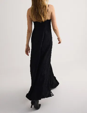 Rochie lunga Reserved, negru Negru