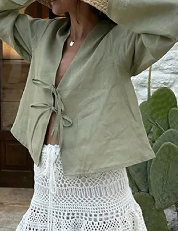 Bluza SHEIN, verde Verde