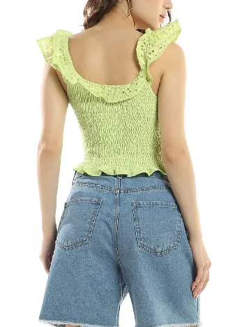 Top Miss Selfridge, verde Verde