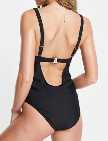 Costum de baie Ivory Rose, negru Negru
