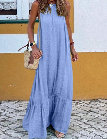 Rochie lunga SHEIN, albastru