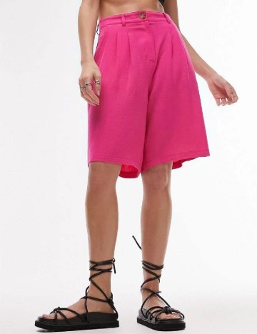Pantaloni scurti Top Shop, roz