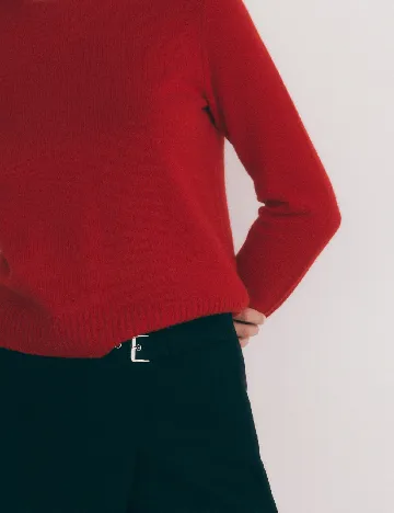 Fusta pantalon Reserved, negru Negru