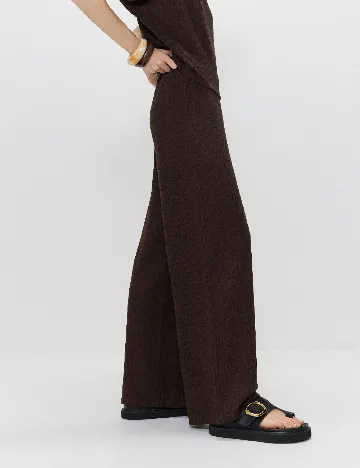 Pantaloni Reserved, maro Maro