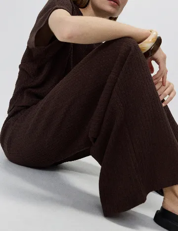 Pantaloni Reserved, maro Maro