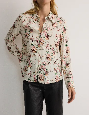 Camasa Reserved, floral print