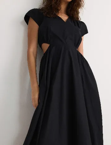 Rochie medie Reserved, negru