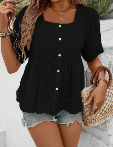 Bluza SHEIN, negru