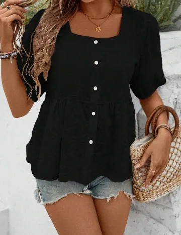 Bluza SHEIN, negru