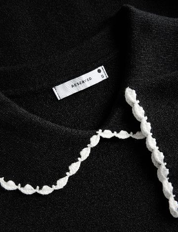 Tricou Reserved, negru