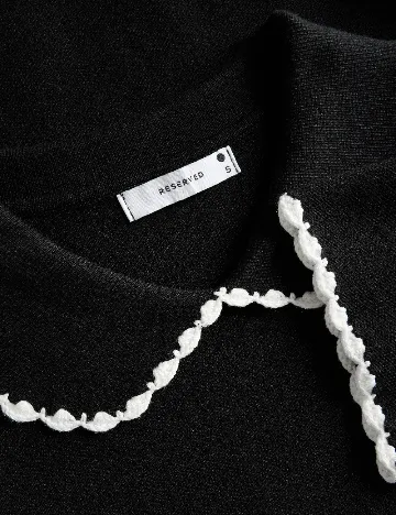 Tricou Reserved, negru
