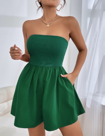 Salopeta SHEIN, verde