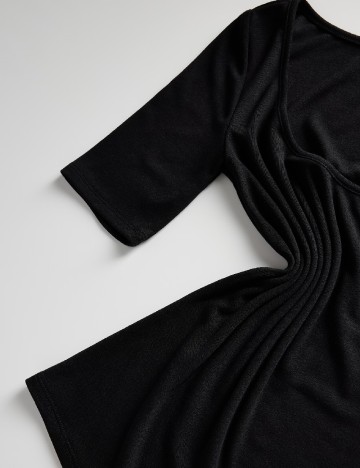 Tricou Reserved, negru