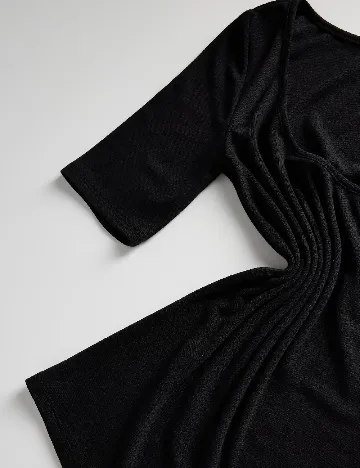 Tricou Reserved, negru