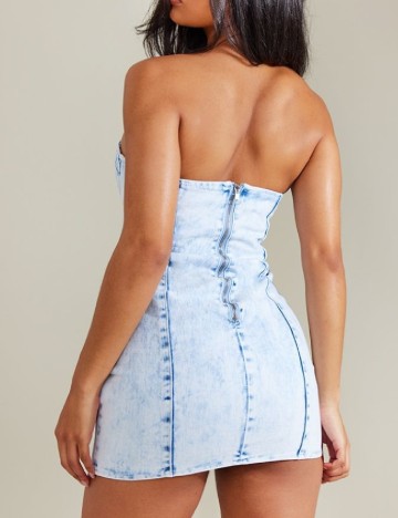 Rochie scurta PRETTYLITTLETHING, albastru