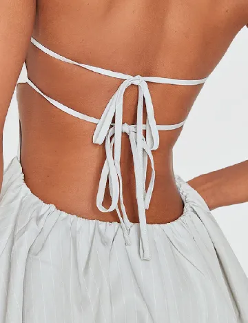 Rochie scurta PRETTYLITTLETHING, gri