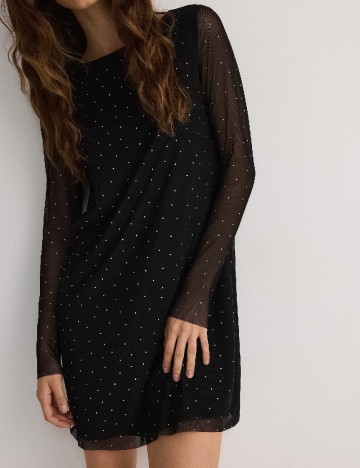 Rochie scurta Reserved, negru