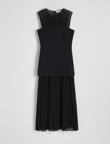 Rochie medie Reserved, negru