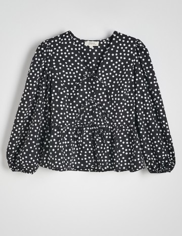 Bluza Reserved, negru