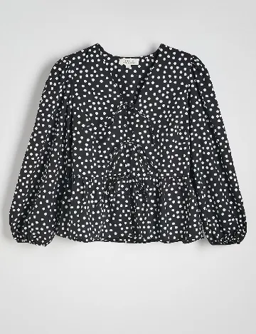Bluza Reserved, negru