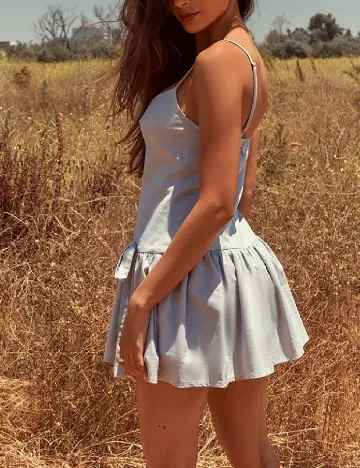 Rochie scurta PRETTYLITTLETHING, gri