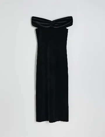 Rochie medie Reserved, negru