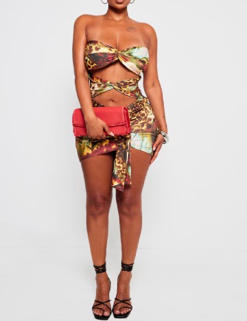 Rochie scurta PRETTYLITTLETHING, mix culori