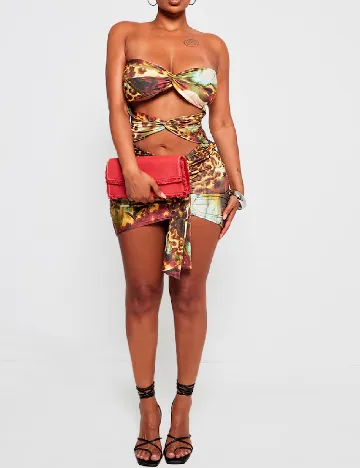 Rochie scurta PRETTYLITTLETHING, mix culori