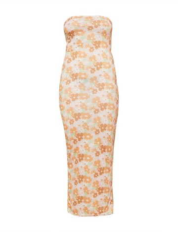 Rochie lunga PRETTYLITTLETHING, floral print