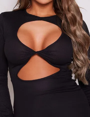 Rochie scurta PRETTYLITTLETHING, negru