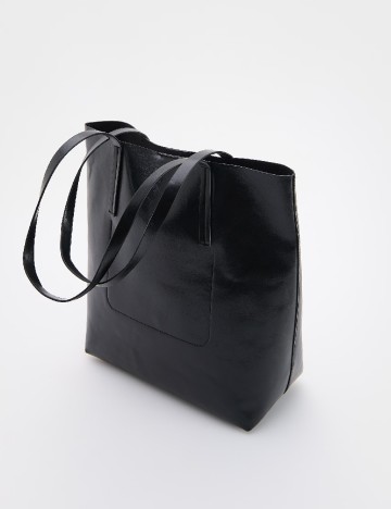 Geanta Reserved, negru