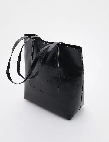 Geanta Reserved, negru