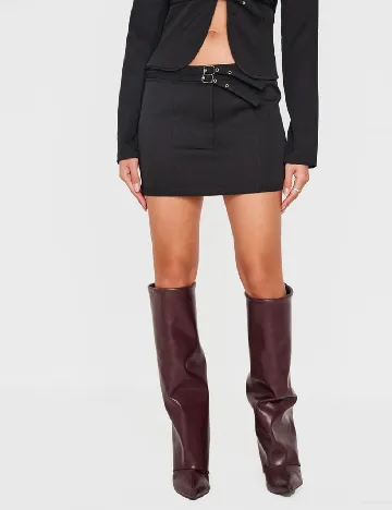 Fusta PRETTYLITTLETHING, negru