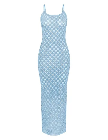 Rochie de plaja PRETTYLITTLETHING, albastru