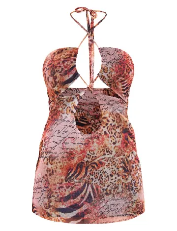 Rochie scurta PRETTYLITTLETHING, mix culori