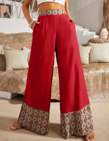 Pantaloni Luukse, rosu