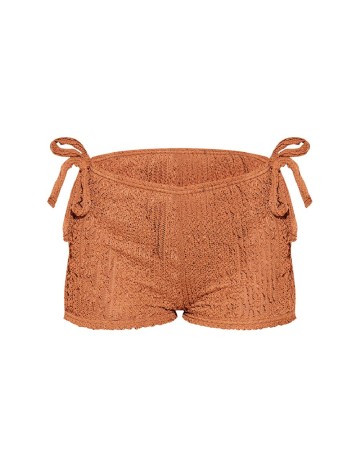 Pantaloni scurti PRETTYLITTLETHING, maro