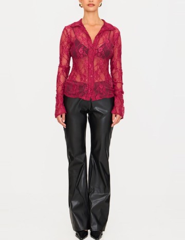 Camasa PRETTYLITTLETHING, magenta