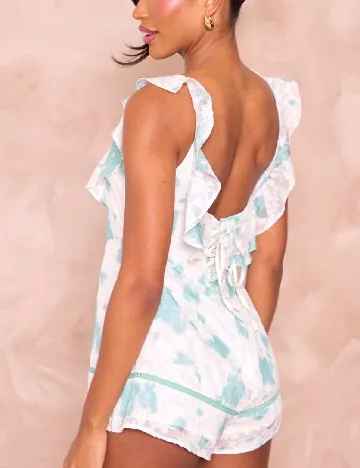 Salopeta PRETTYLITTLETHING, ecru