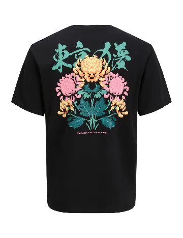 Tricou Jack&Jones Plus Size Men, negru Negru