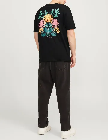 Tricou Jack&Jones Plus Size Men, negru Negru
