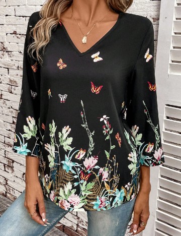 Bluza SHEIN, negru