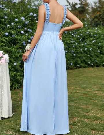 Rochie lunga SHEIN, bleu Albastru