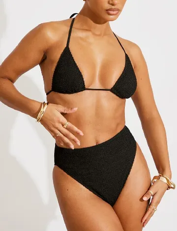 Chilot de baie PRETTYLITTLETHING, negru