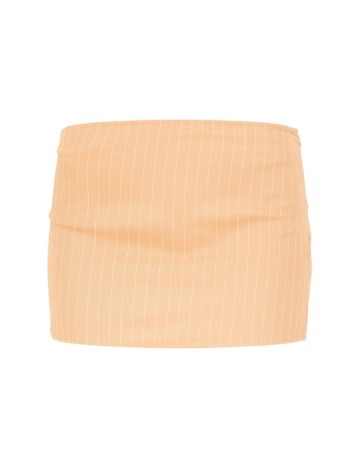 Fusta PRETTYLITTLETHING, crem
