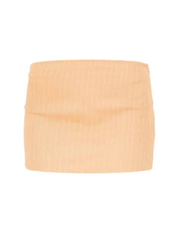 Fusta PRETTYLITTLETHING, crem