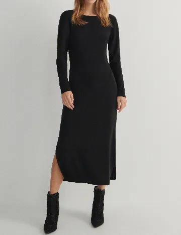 Rochie medie Reserved, negru